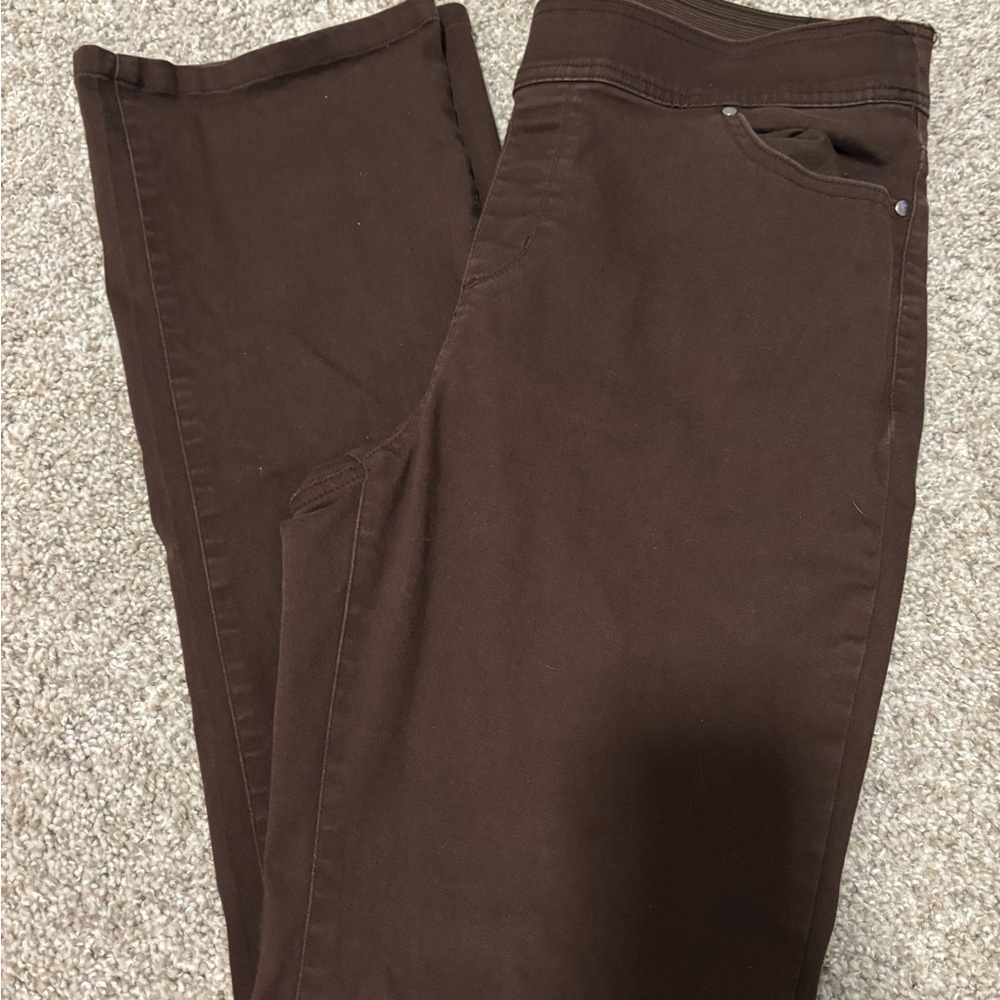 Brown Casual Pants